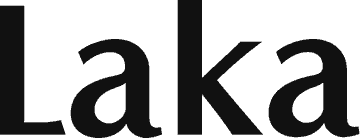 LAKA logo — LAKA BONDING TONE-UP BASE #03 LAVENDER BLUE