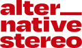 ALTERNATIVESTEREO logo — ALTERNATIVESTEREO LIP POTION AQUA GLOW #02 FIG CANDY