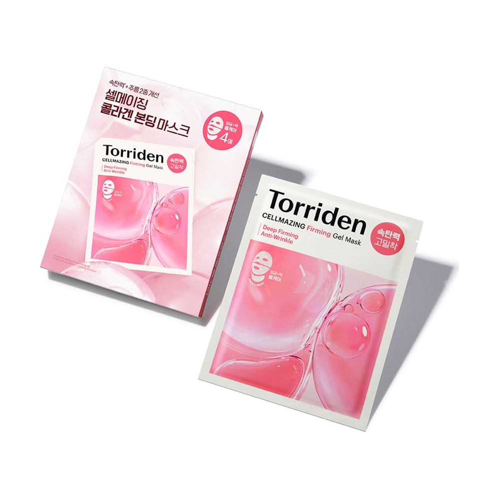 TORRIDEN CELLMAZING FIRMING GEL MASK 4PC 45G X 4EA