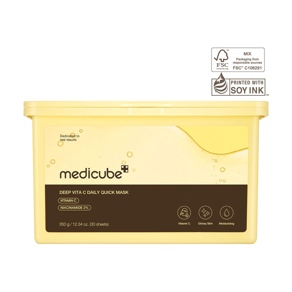 MEDICUBE DEEP VITA C DAILY QUICK MASK 350G/30PCS