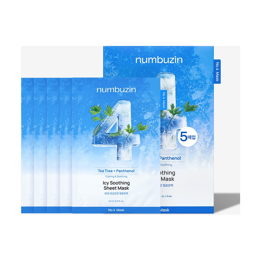NUMBUZIN NO.4 ICY SOOTHING SHEET MASK (1EA)