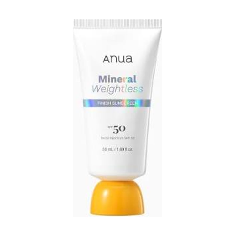 ANUA MINERAL WEIGHTLESS FINISH SUNSCREEN 50ML