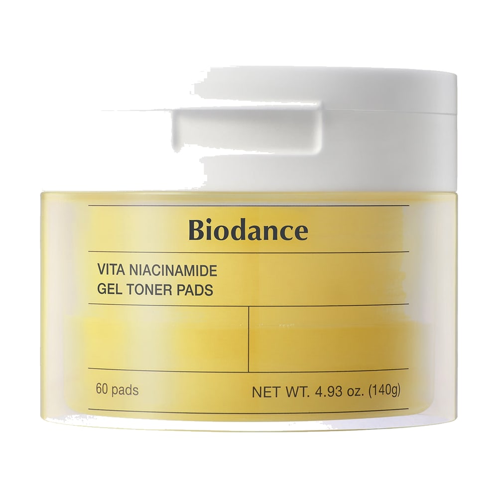 BIODANCE VITA NIACINAMIDE GEL TONER PADS 60PADS 140G