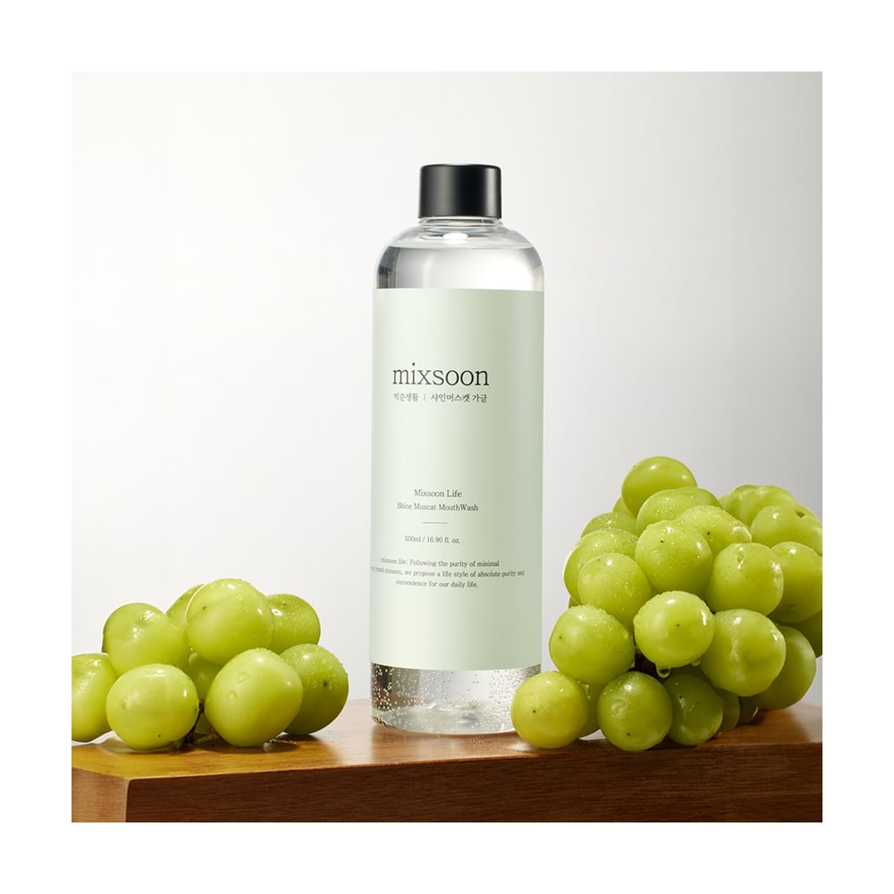 MIXSOON LIFE MILD MOUTHWASH (SHINE MUSCAT SCENT) 500ML