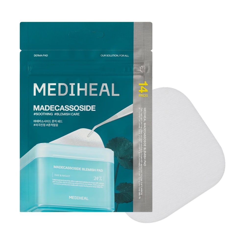 MEDIHEAL MADECASSOSIDE BLEMISH PAD AD 28ML (14PADS)
