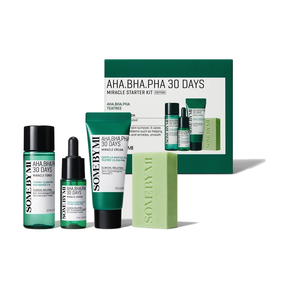 SOME BY MI AHA-BHA-PHA 30 DAYS MIRACLE STARTER KIT 4SKUS