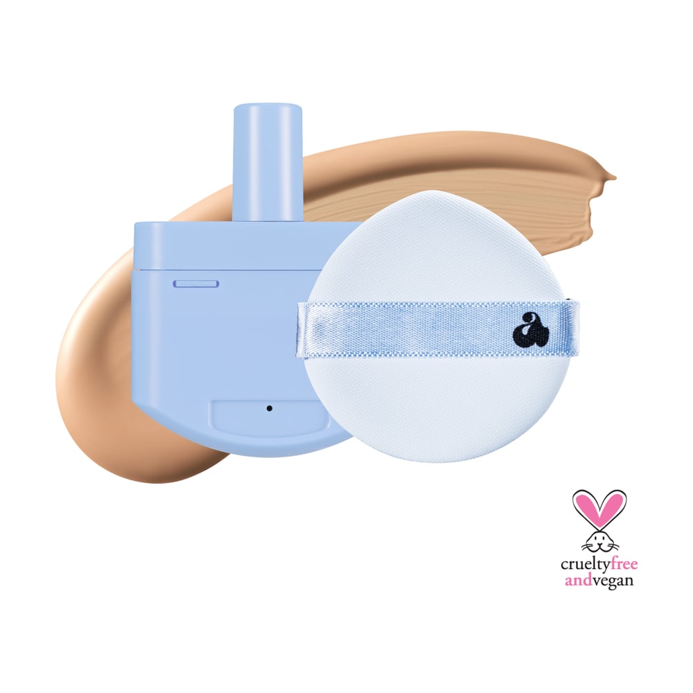 UNLEASHIA BABE SKIN BABY BLUE CUSHION RE-FEEL 27N BLISS (+ PUFF) 15G