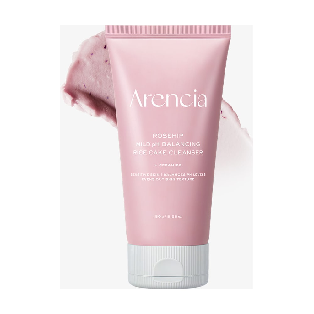 ARENCIA ROSEHIP MILD PH BALANCING RICE CAKE CLEANSER 150G