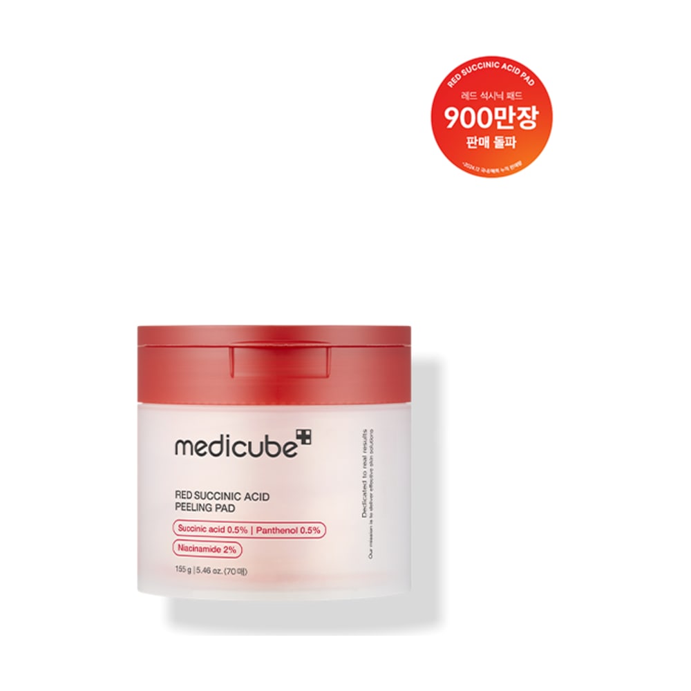 MEDICUBE RED SUCCINIC PEELING PAD 2024 155G(70PCS)