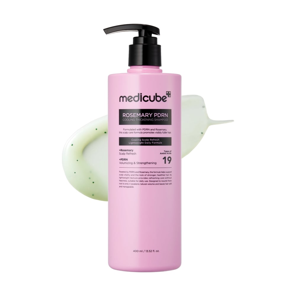 MEDICUBE ROSEMARY PDRN COOLING THICKENING SHAMPOO 400ML
