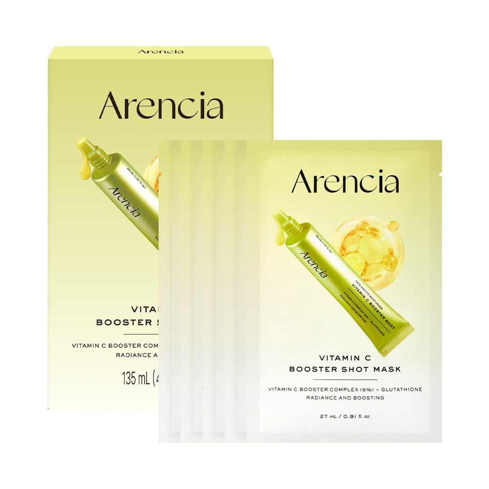 ARENCIA VITAMIN C BOOSTER SHOT MASK 5EA