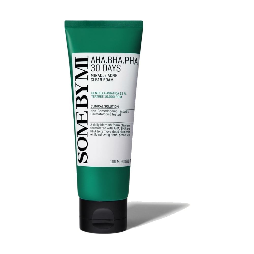 SOME BY MI AHA-BHA-PHA 30 DAYS MIRACLE ACNE CLEAR FOAM 100ML