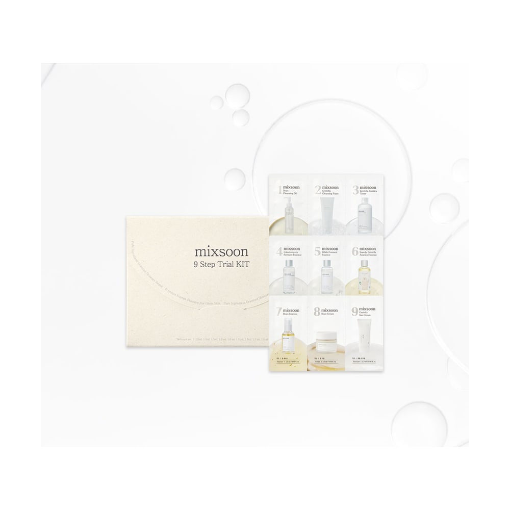 MIXSOON 9 STEP TRIAL KIT 1.5ML+1.5ML+1.5ML+1.0ML+1.0ML+1.0ML+1.5ML+1.0ML+1.0ML