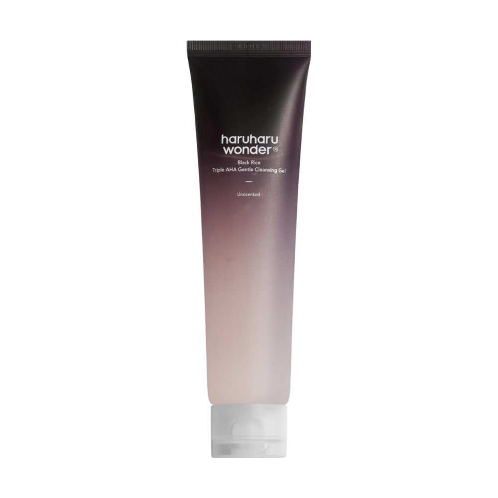 HARUHARU WONDER BLACK RICE TRIPLE AHA GENTLE CLEANSING GEL 100ML