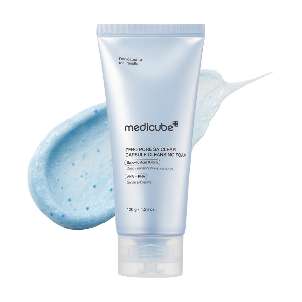MEDICUBE ZERO PORE CLEARING CAPSULE CLEANSING FOAM 120G