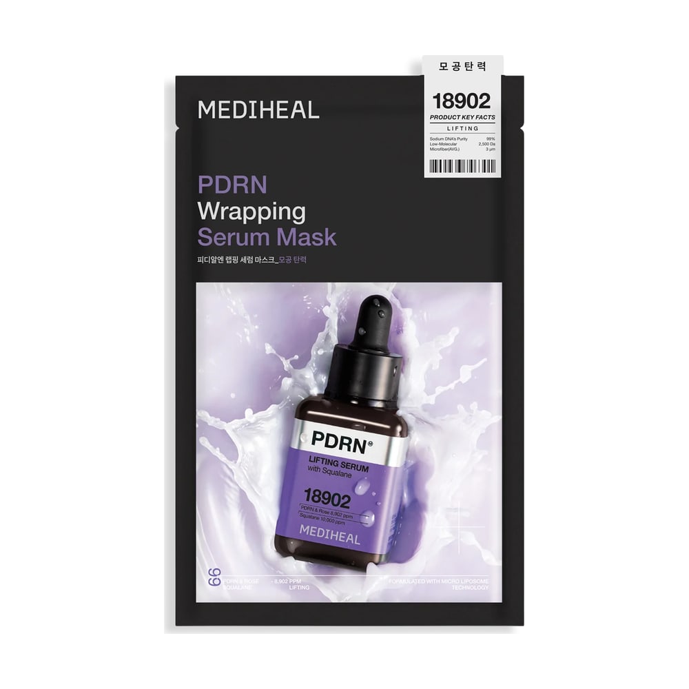 MEDIHEAL PDRN WRAPPING SERUM MASK_LIFTING X 10 (CASE10)