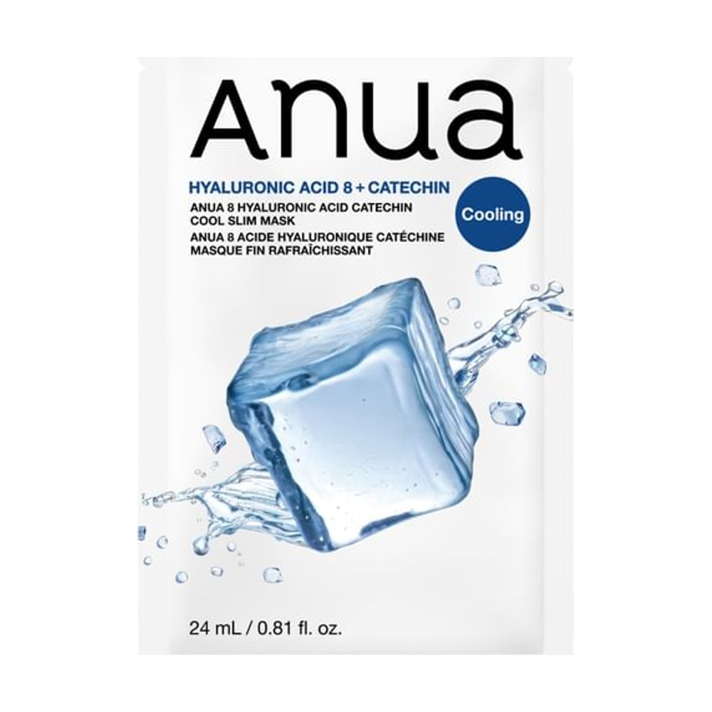 ANUA 8 HYALURONIC ACID CATECHIN COOL SLIM MASK 23ML(1PC)