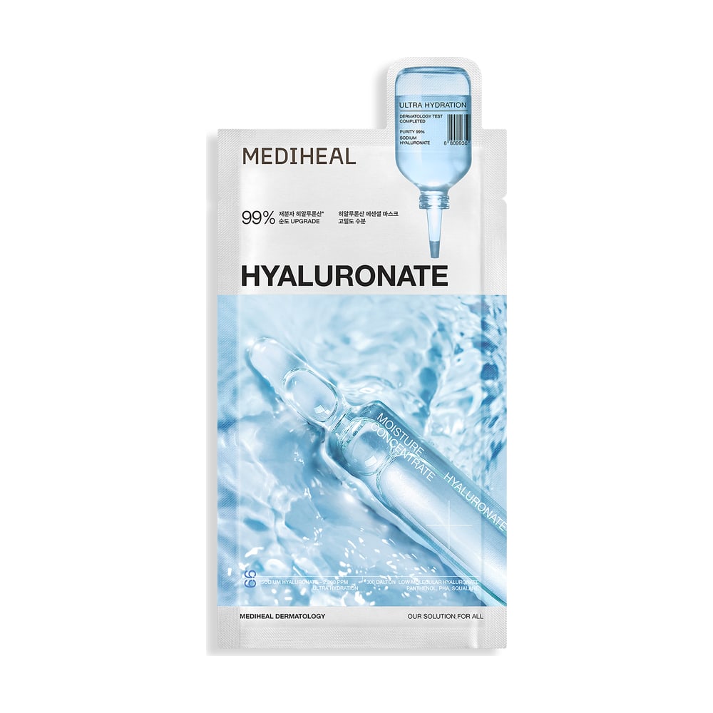 MEDIHEAL HYALURONATE ESSENTIAL MASK_ULTRA HYDRATION X 10 (CASE10)