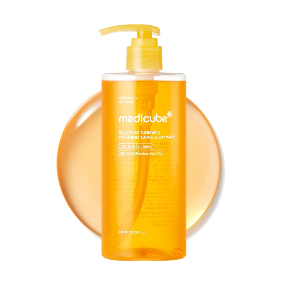 MEDICUBE KOJIC ACID TURMERIC VITA BRIGHTENING BODY WASH 400ML