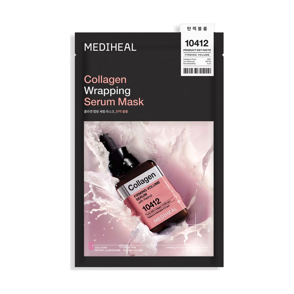 MEDIHEAL COLLAGEN WRAPPING SERUM MASK_FIRMING VOLUME X 4 25ML