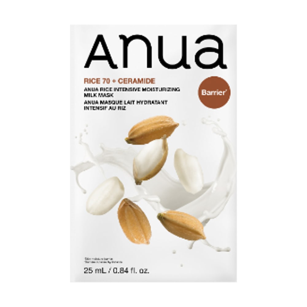 ANUA RICE 70 INTENSIVE MOISTURIZING MILK MASK 25ML(1PC)
