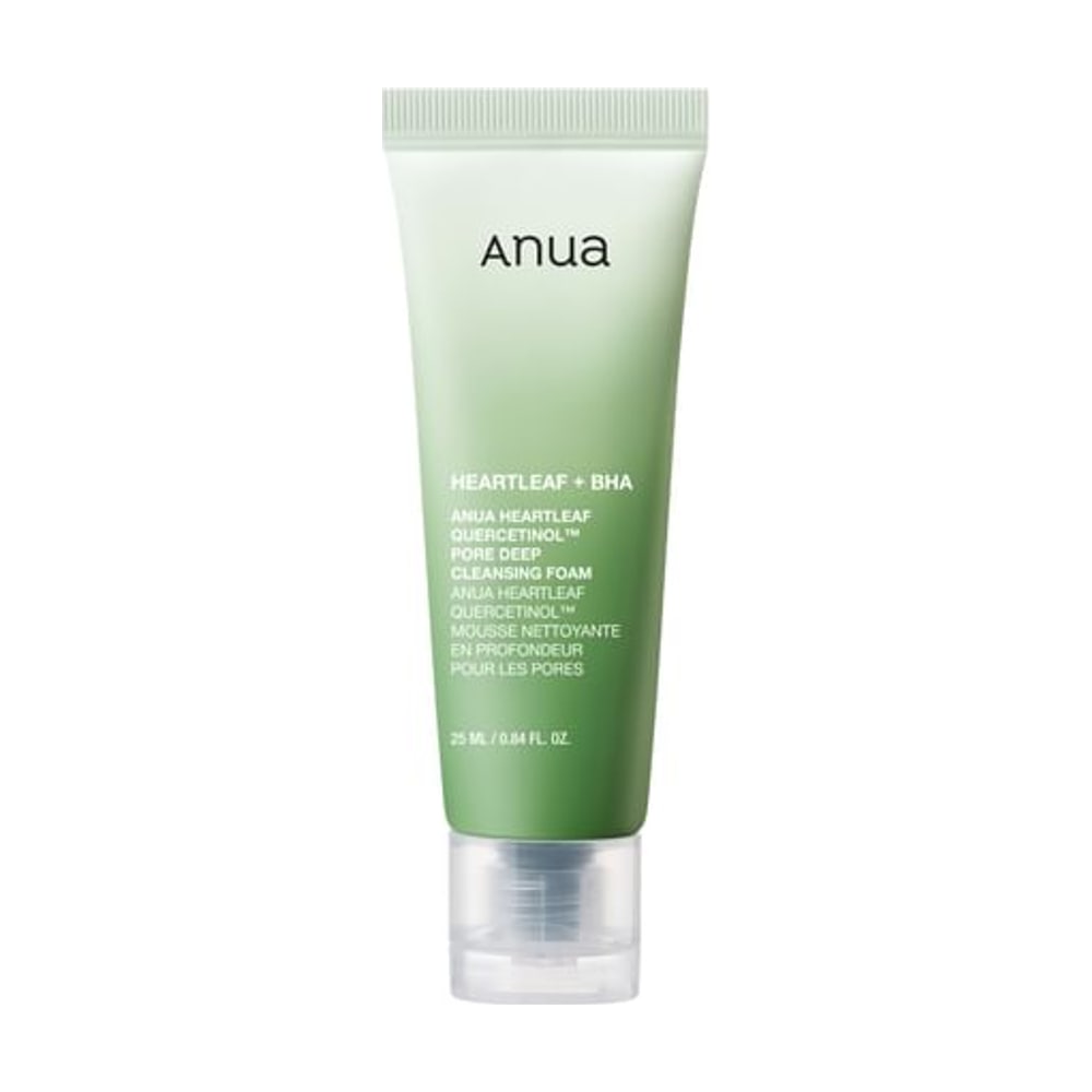 ANUA HEARTLEAF QUERCETINOL PORE DEEP CLEANSING FOAM 25ML