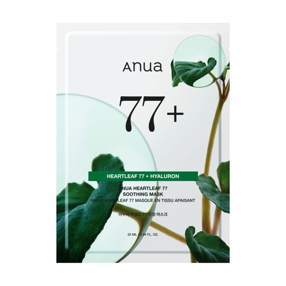 ANUA HEARTLEAF 77 SOOTHING MASK 25ML(1PC)