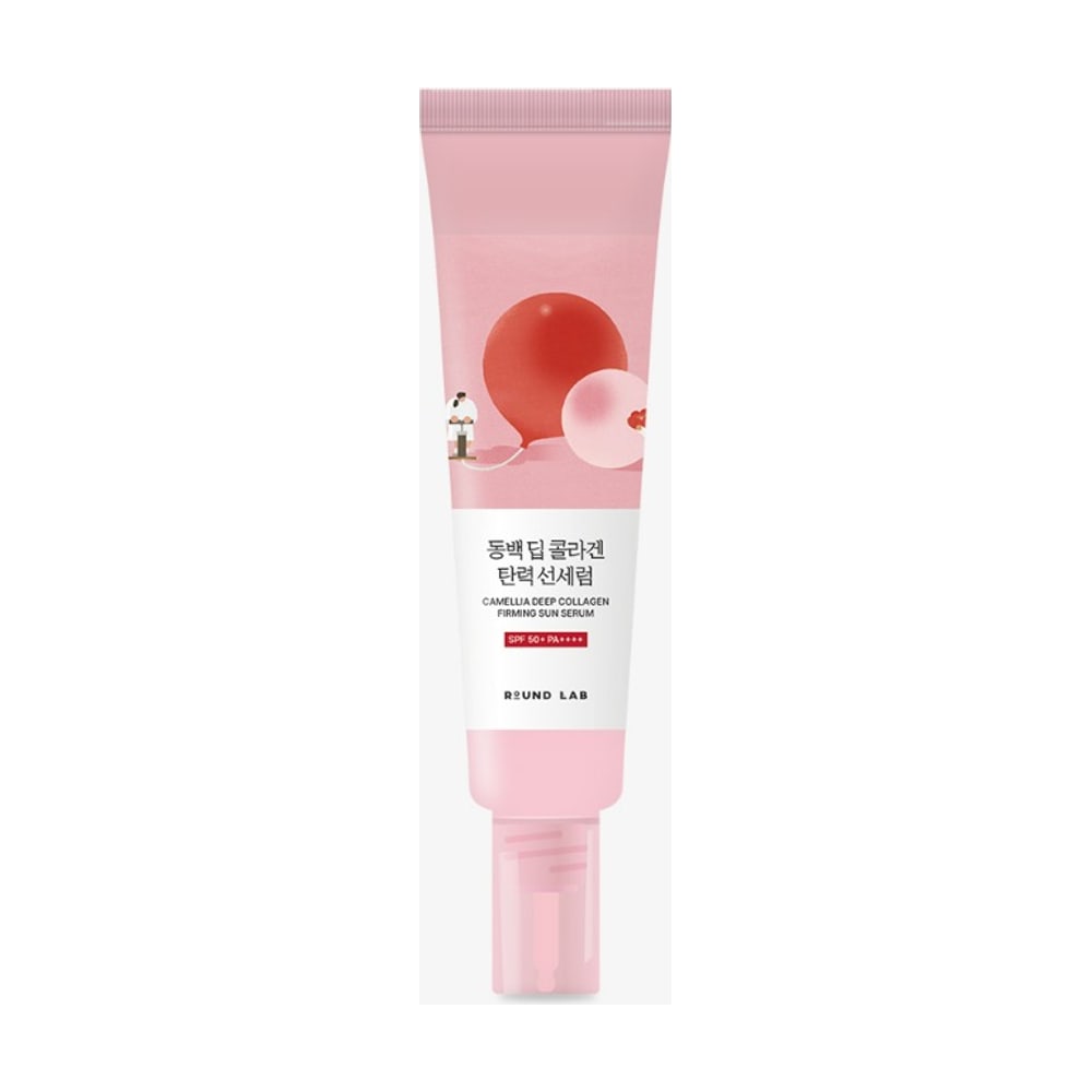 ROUND LAB CAMELLIA DEEP COLLAGEN FIRMING SUN SERUM 50ML