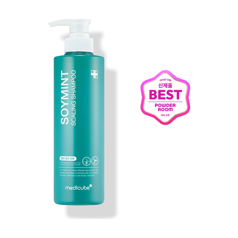 MEDICUBE SOYMINT SCALING SHAMPOO 490ML