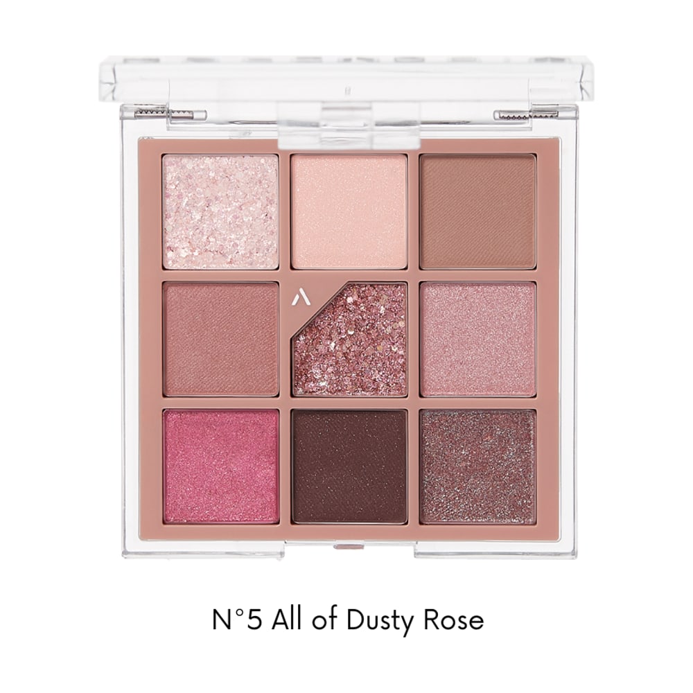 UNLEASHIA GLITTERPEDIA EYE PALETTE N°5 ALL OF DUSTY ROSE 7.6G