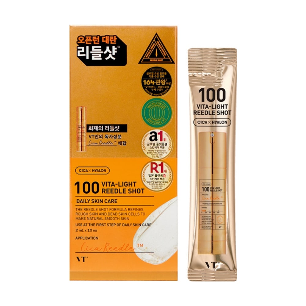 VT COSMETICS 100 VITA-LIGHT REEDLE SHOT (2ML*10EA)