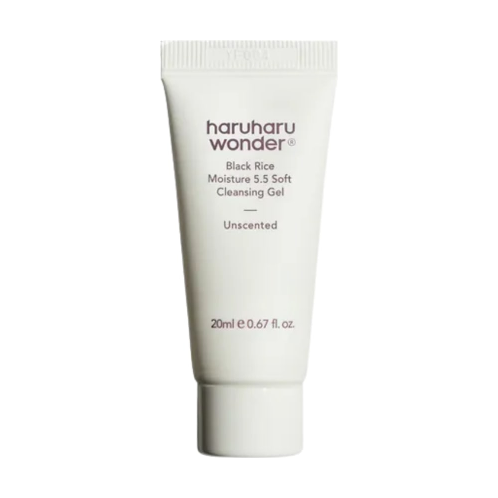 HARUHARU WONDER BLACK RICE MOISTURE 5.5 SOFT CLEANSING GEL MINI 20ML