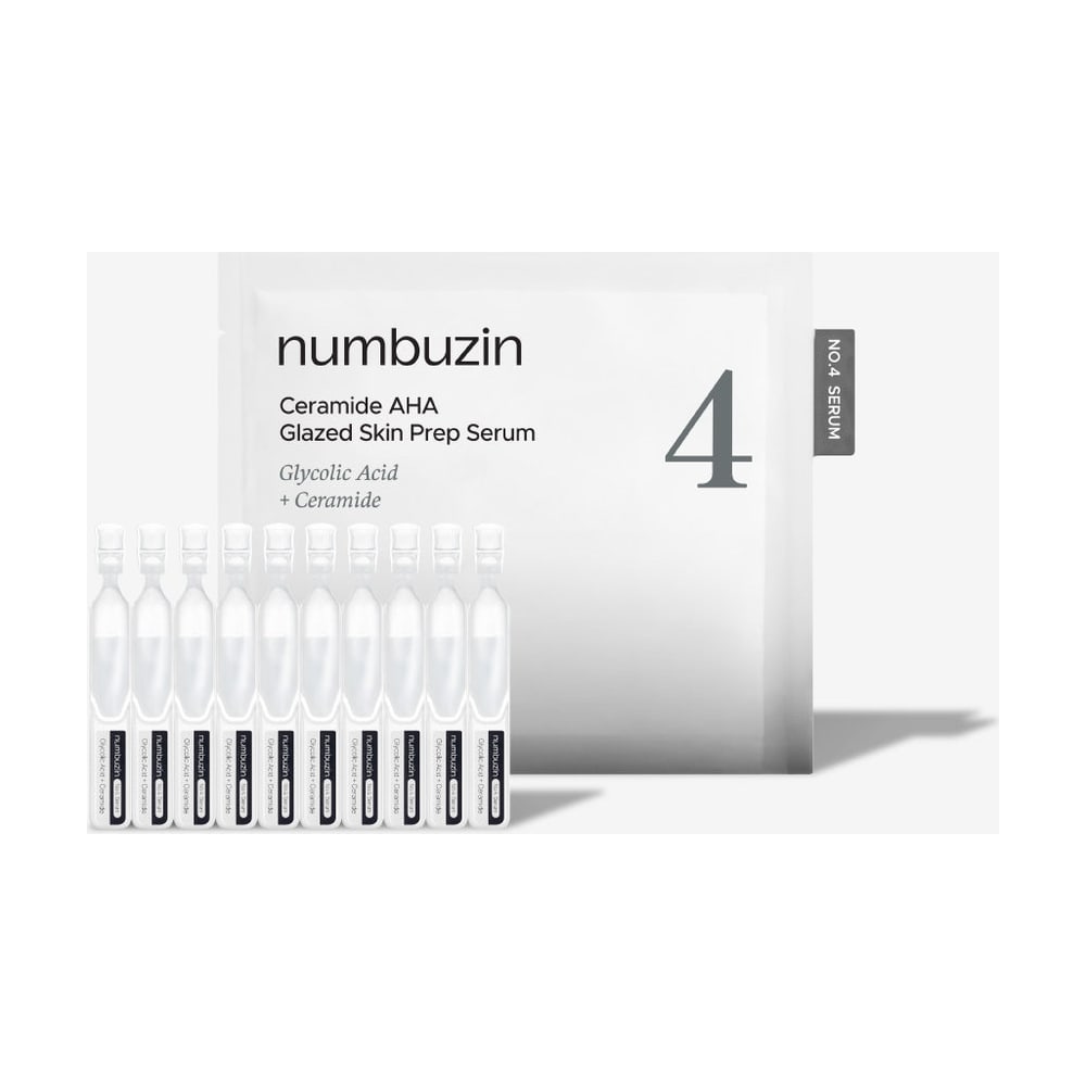 NUMBUZIN NO.4 CERAMIDE AHA GLAZED SKIN PREP SERUM 1.3ML X 10EA