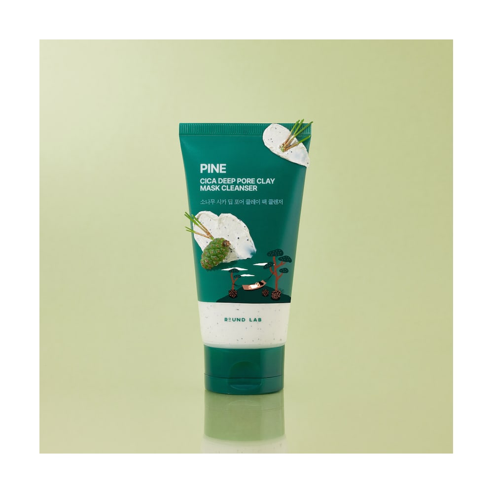 ROUND LAB PINE CICA DEEP PORE CLAY MASK CLEANSER 150ML