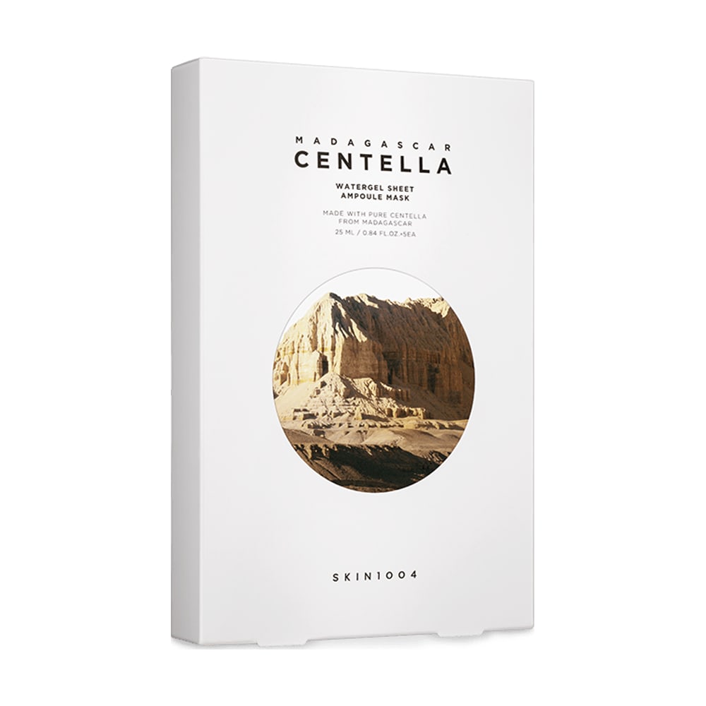 SKIN1004 MADAGASCAR CENTELLA WATERGEL SHEET AMPOULE MASK 5EA