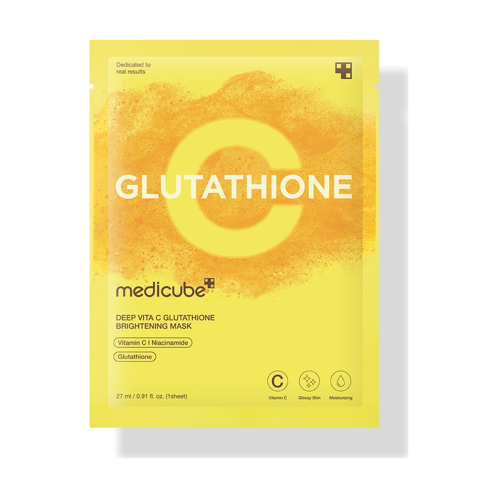 MEDICUBE DEEP VITA C GLUTATHIONE BRIGHTENING MASK (1EA)