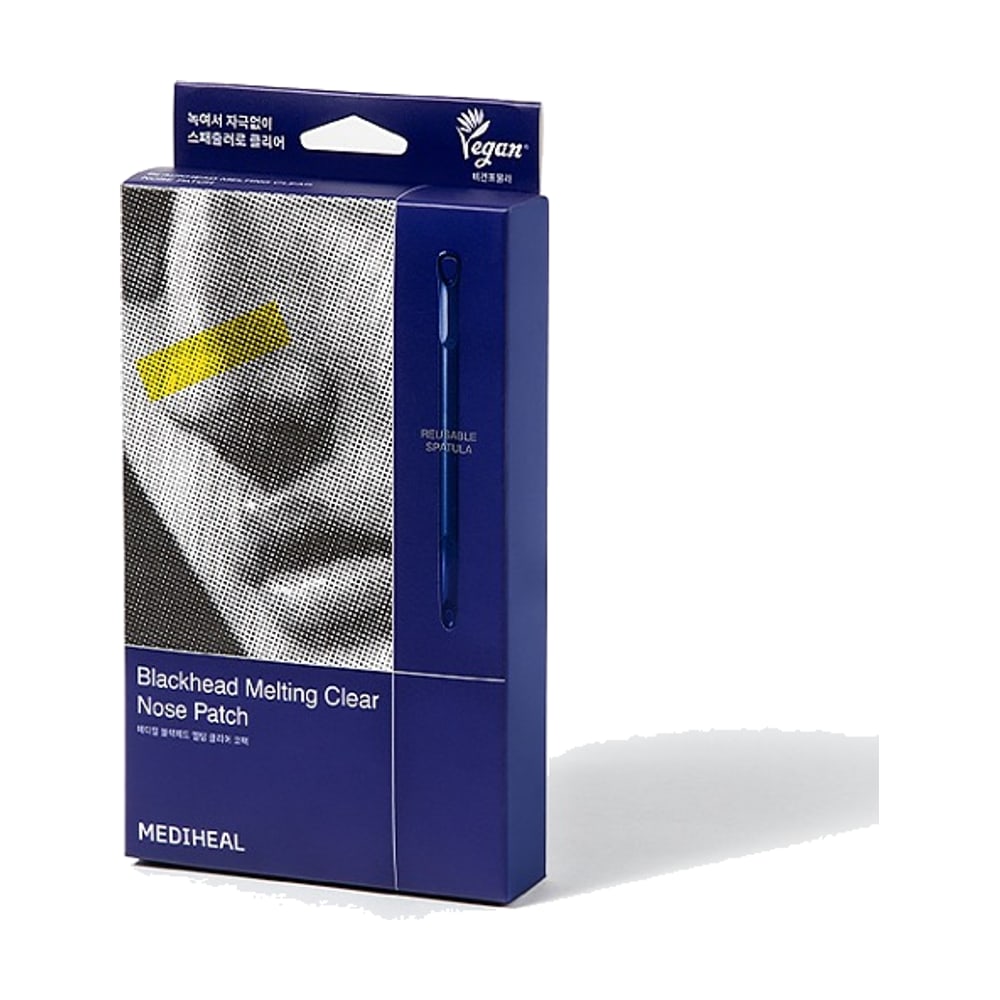 MEDIHEAL BLACKHEAD MELTING CLEAR NOSE PACK (4 SHEETS)
