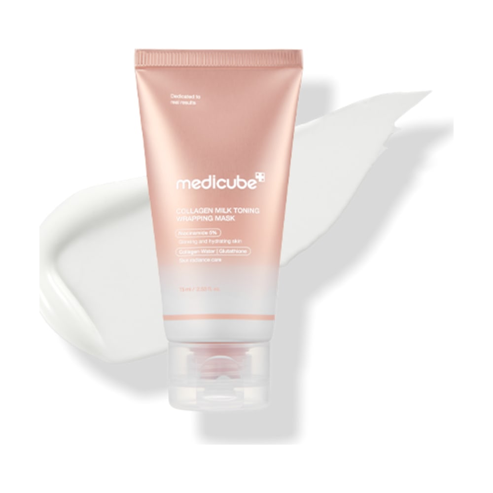 MEDICUBE COLLAGEN MILK TONING WRAPPING MASK 75ML