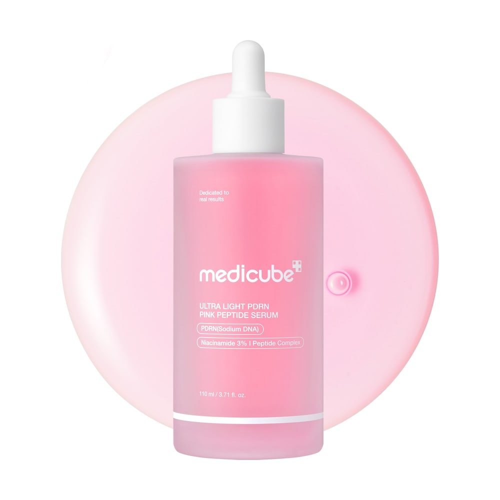 MEDICUBE ULTRA LIGHT PDRN PINK PEPTIDE SERUM 110ML