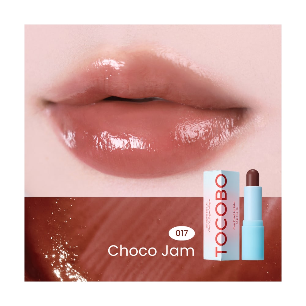 TOCOBO GLASS TINTED LIP BALM 017 CHOCO JAM 3.5G