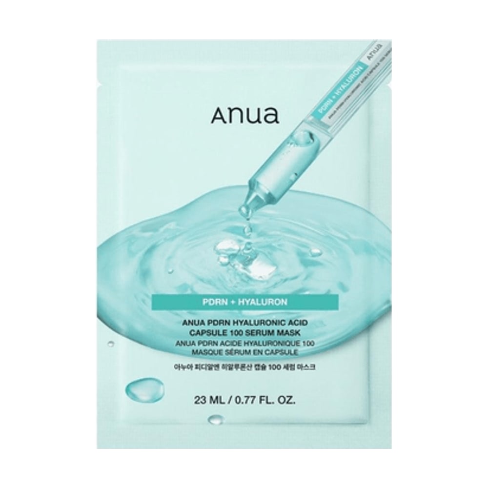ANUA PDRN HYALURONIC ACID CAPSULE 100 SERUM MASK 23ML(1PC)