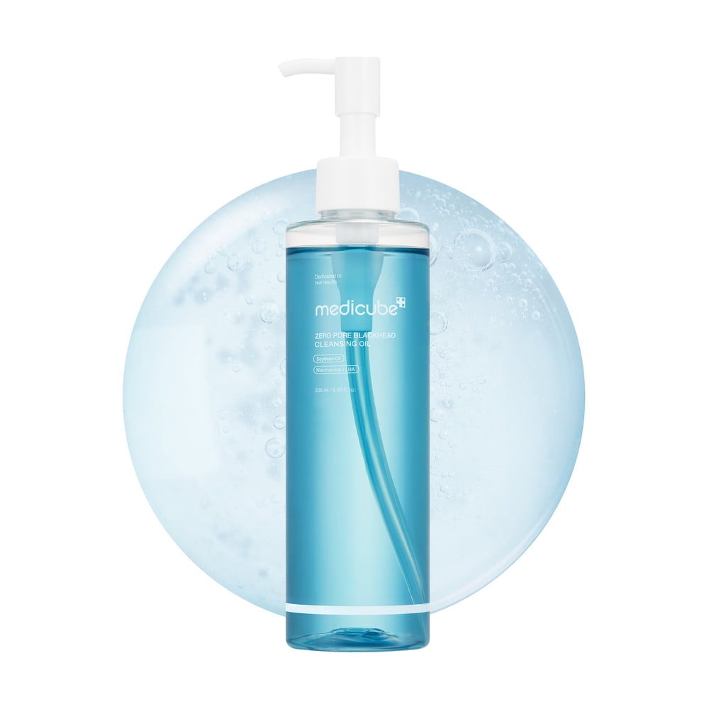 MEDICUBE ZERO PORE BLACKHEAD DEEP CLEANSING OIL 205ML