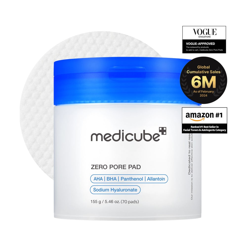 MEDICUBE 2024 ZERO PORE PAD MILD 155G(70PCS)