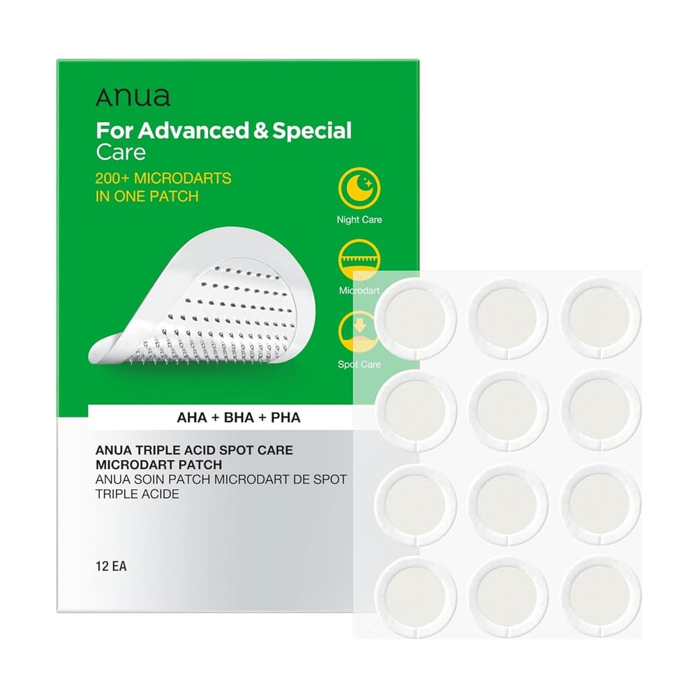 ANUA TRIPLE ACID SPOT CARE MICRODART PATCH 12EA