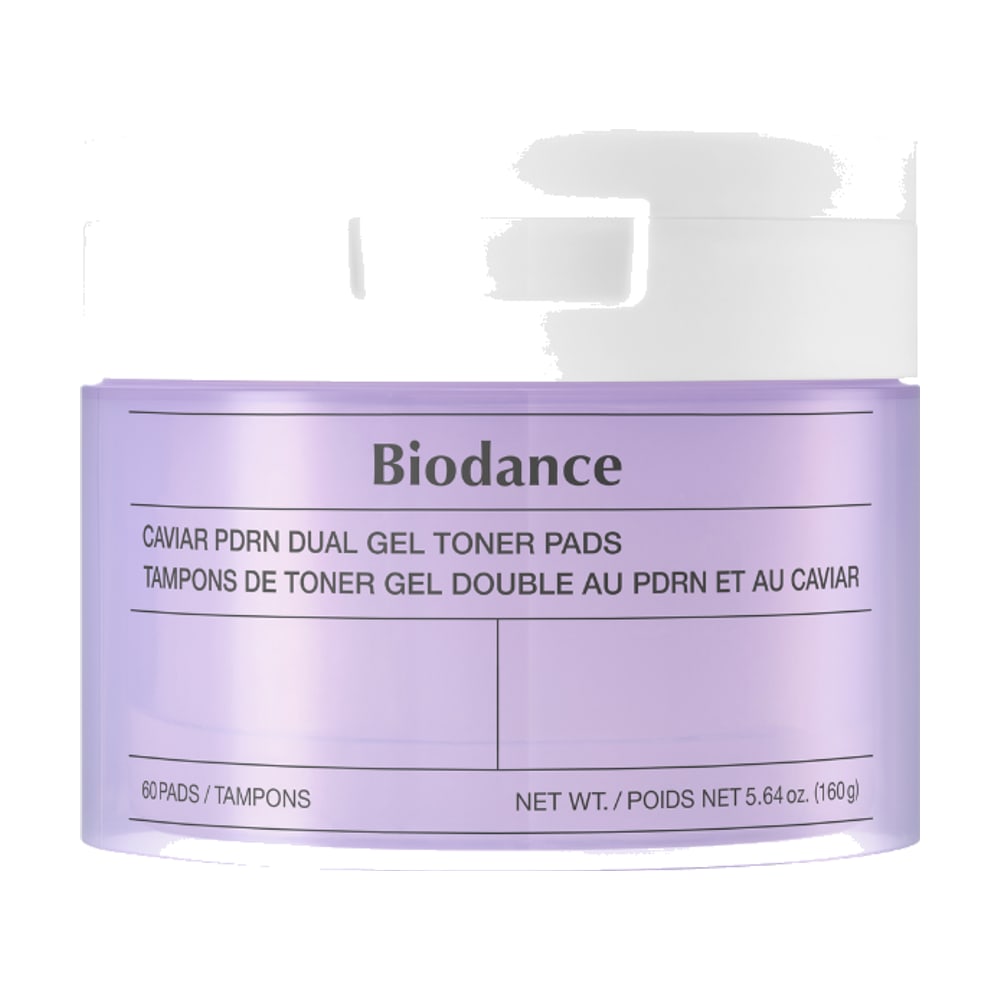 BIODANCE CAVIAR PDRN DUAL GEL TONER PADS 60PADS