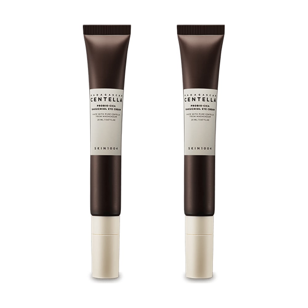 SKIN1004 MADAGASCAR CENTELLA PROBIO-CICA BAKUCHIOL EYE CREAM TWIN PACK (20ML X 2)