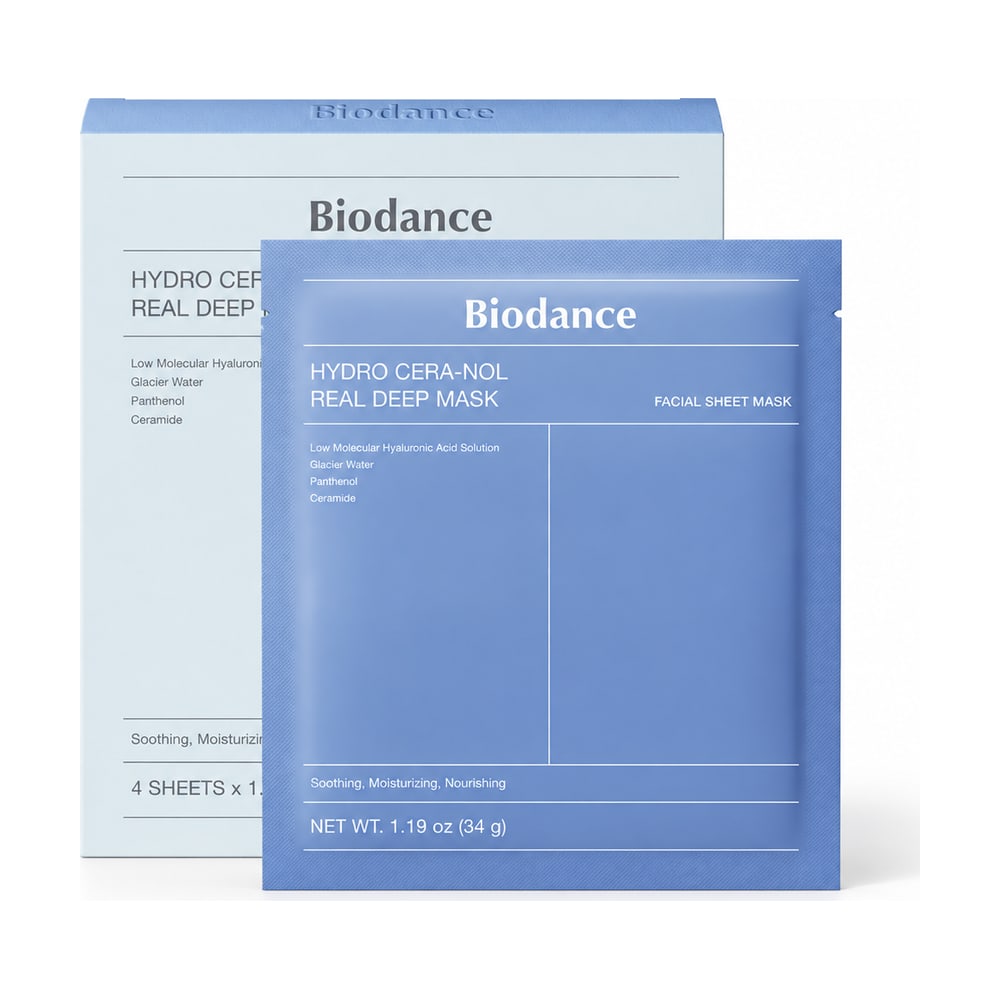 BIODANCE HYDRO CERA-NOL REAL DEEP MASK 1BOX (34G*4EA)