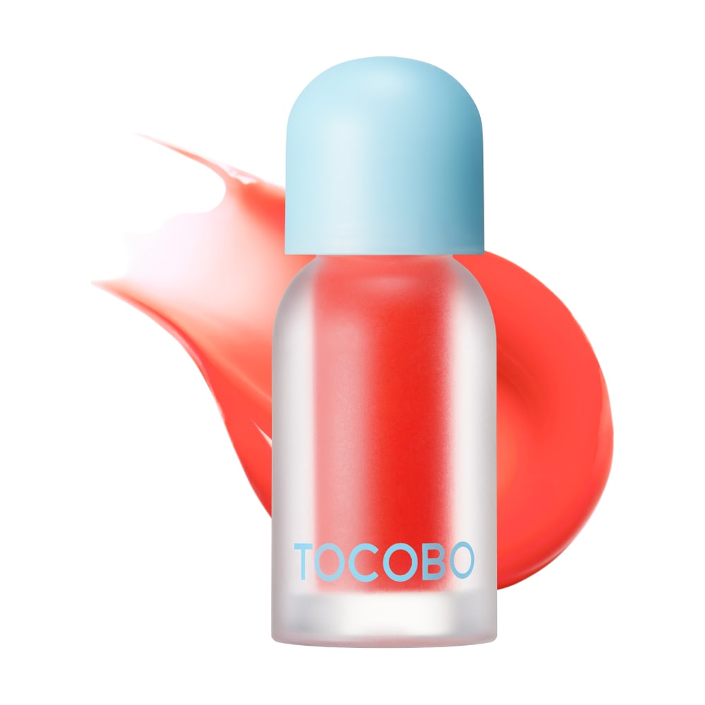 TOCOBO JUICY BERRY PLUMPING LIP OIL 15 CORAL SODA